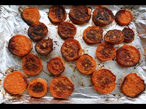 hướng dẫn nướng khoai lang bằng lò nướng - Cách Làm Khoai Lang Ngọt Nướng Thơm Ngon - Baked Sweet Potatoes