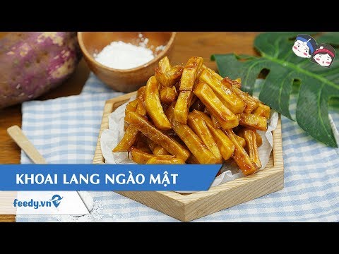 cách nấu khoai lang mật - Hướng dẫn cách làm món KHOAI LANG NGÀO MẬT | Feedy TV