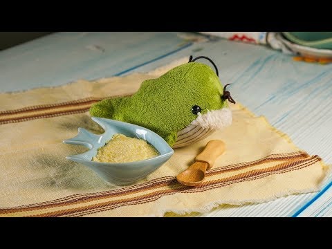 cách nấu khoai lang cho bé ăn dặm - Hướng dẫn chế biến đậu phụ trộn khoai lang - Ăn dặm kiểu Nhật (5 - 6 tháng)
