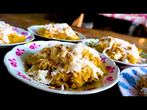 cách nấu khoai lang mật - Khoai Lang Mật Trộn Dừa - Món Ăn Ký Ức Tuổi Thơ Của Mẹ I Khu Vườn Của Mẹ