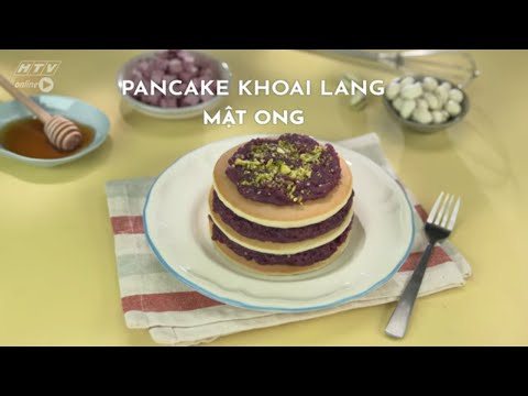 cách nấu khoai lang mật - PANCAKE KHOAI LANG MẬT ONG | MÓN NGON MỖI NGÀY | VIVU TV 21/02/2020