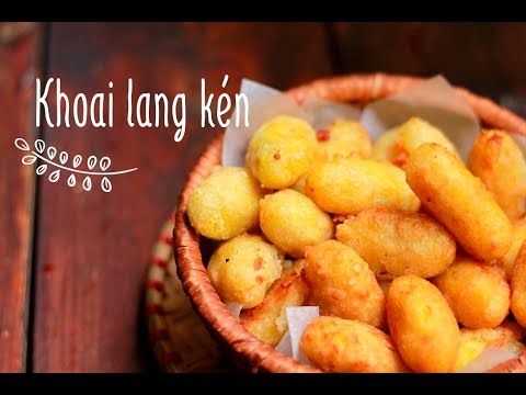 cách nấu khoai lang - Cách làm món Khoai lang kén | Fried sweet potato balls | Món ngon mỗi ngày | Ngon Plus