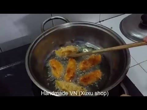 cách nấu khoai lang - Đồ ăn vặt - Hướng dẫn cách làm Khoai Lang Kén part 1 tại nhà