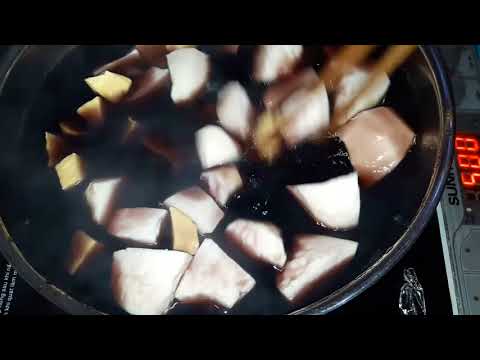 cách nấu khoai lang - Cách nấu cháo khoai lang đậu đen rất ngon tốt cho sức khỏe!