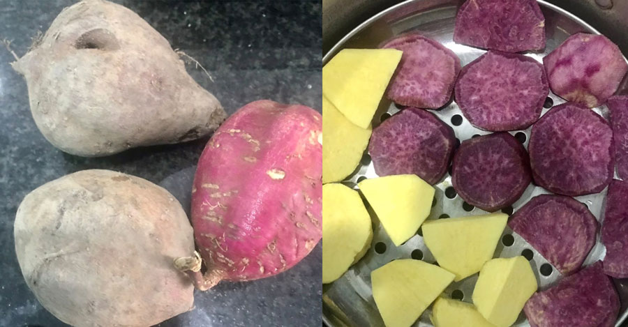 Cách nấu chè khoai dẻo cốt dừa, đậu xanh tại nhà ngon bất bại - 3